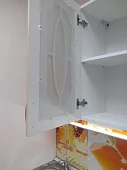 Кухня Настя мдф на заказ с Оранжевый 