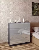 Комод Виго Серый 