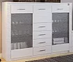 Стенка Гамма-20 дизайн 1, Белый