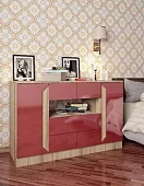 Комод Виго Красный 