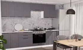 Модульная кухня Кёльн 2.4м (софт маренго)