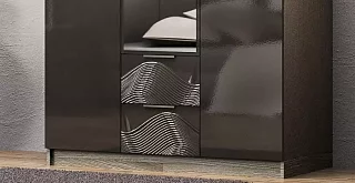 Шкаф распашной Глянец 1