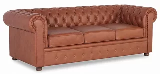 Кожаный диван Честерфилд