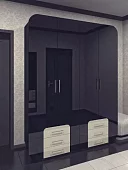 Шкаф Модерн 35 Черный