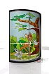 Радиусный шкаф-купе Мебелеф-12, Коричневый