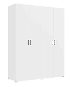 Шкаф Квадро 4-х ств 1800 Белый 