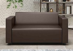 Прямой диван Соло СПб Без механизма Коричневый 