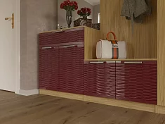 Прихожая глянец 3D 4