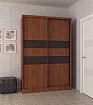 Шкаф-купе Командор 2 топ лайн, Коричневый