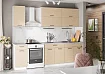 Кухня Ника-1 2.0м (белый/венге светлый), Бежевый