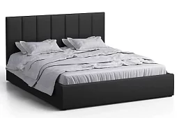 Кровать с подъемным механизмом Афина 3 160 с Матрасом Диваньо НПБ Подъемный Черный