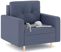 Кресло Белфаст Без механизма Синий