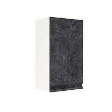 Шкаф верхний ШВ 400 Бруклин (бетон черный) 