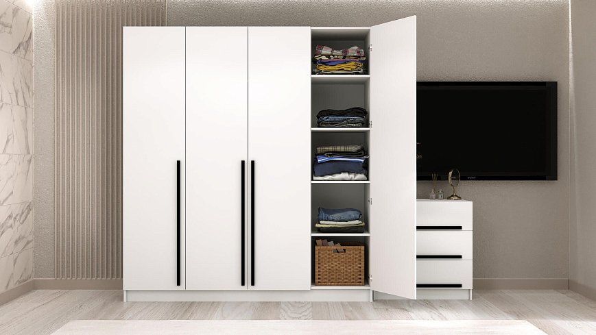 Комплект в гостиную Бастион 2,8 м, Белый
