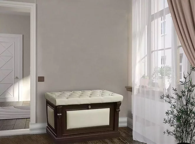 Банкетка Благо 5 дизайн 1, Бежевый