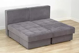 Угловой диван Оливер Еврокнижка Серый