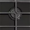 Газовая варочная поверхность GVG 640-1 BL, Черный