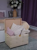 Банкетка Жемчужина S Белый