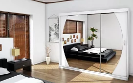 Шкаф-купе Миррор 4.3 Белый