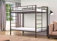 Кровать двухъярусная Валенсия 120 твист Кровати без механизма Бежевый 
