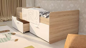 Комплект ящиков для детской кровати Умка Я-001 Белый