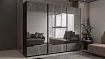 Шкаф-купе Прайм (Ван Пульс) дизайн 37, Серый