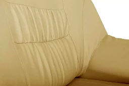 Прямой диван Карелия Честер Без механизма Бежевый
