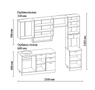 Кухня Беларусь 4 МДФ на заказ 