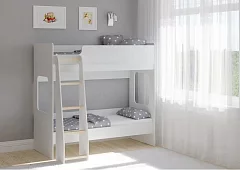 Двухъярусная кровать Легенда Кровати без механизма Белый
