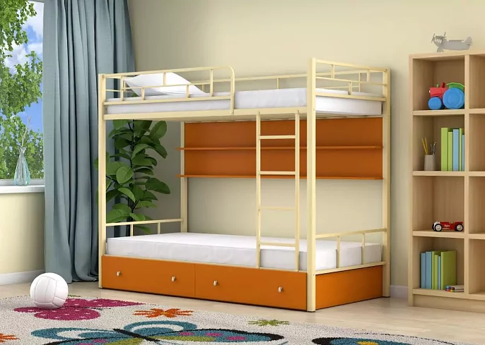 Двухъярусная кровать Ницца, Белый