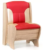 Скамья кухонная Лотос 550 Без механизма Красный