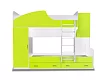 Кровать двухъярусная Юниор 2, Зеленый