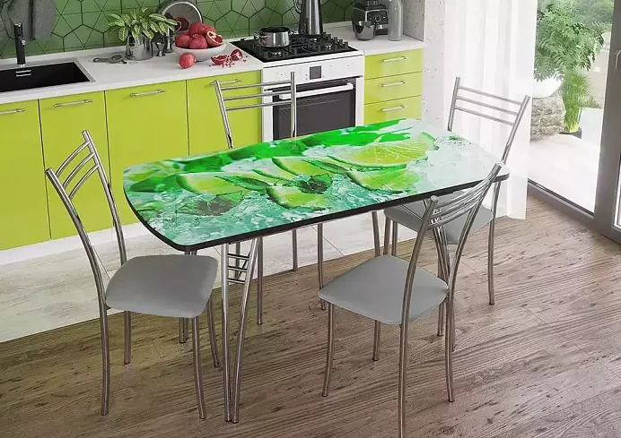Стол Клубника, Бежевый