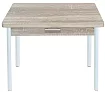Стол обеденный раскладной с ящиком Симпл, Бежевый