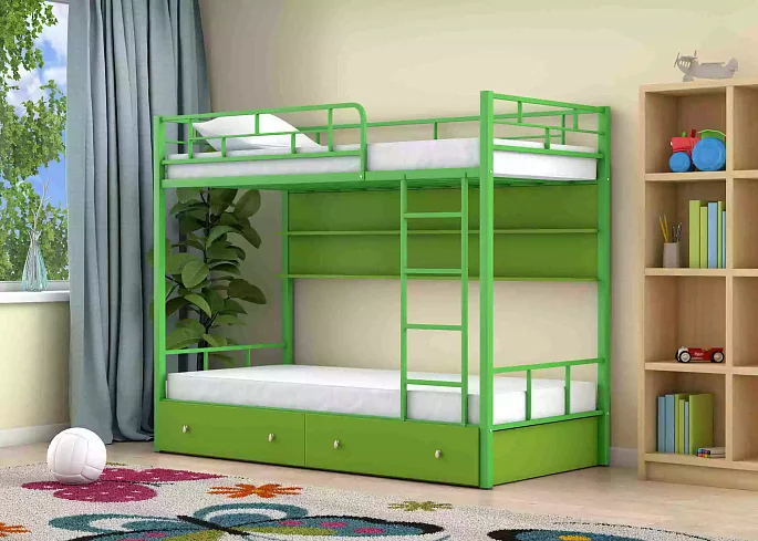 Двухъярусная кровать Ницца, Белый