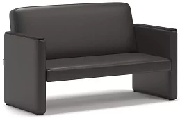 Прямой диван Болеро Без механизма Коричневый 