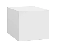 Шкаф верхний антресоль ШВА 400 Норд (софт пломбир) Белый