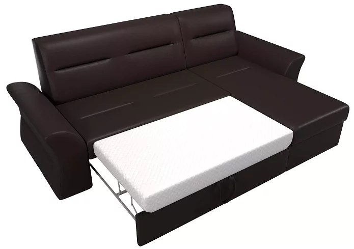 Угловой диван Клайд, Коричневый