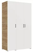 Шкаф Квадро 3-х ств 1350 Белый 