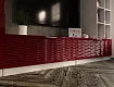 Стенка Стенка-горка Купертино Глянец 3D 3, Красный