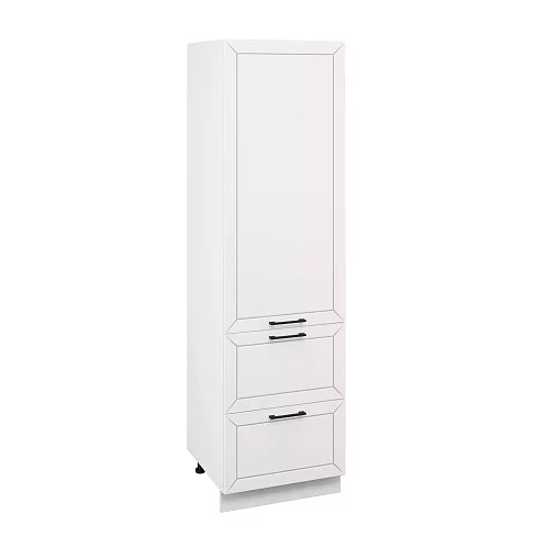 Шкаф-пенал П600-12Я Кёльн (софт пломбир), Белый