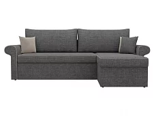 Угловой диван Милфорд Мирта Дельфин Серый