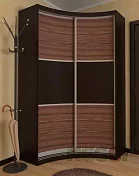 Радиусный шкаф-купе Мебелеф-8