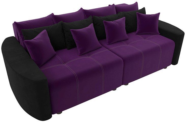 Прямой диван Бристоль, Фиолетовый