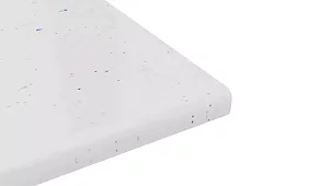 Крышка стола 40х600х1500 Белая Искра (Глянец) Белый 